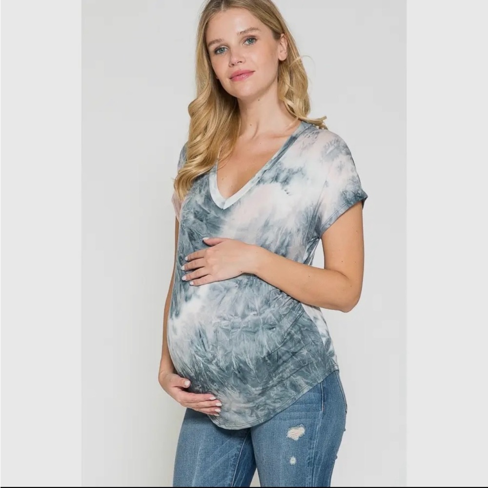 New Tie dye maternity shirts